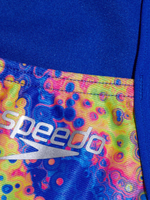 Speedo Bañador Rainbow Wave Allover Tie-Back Multicolor