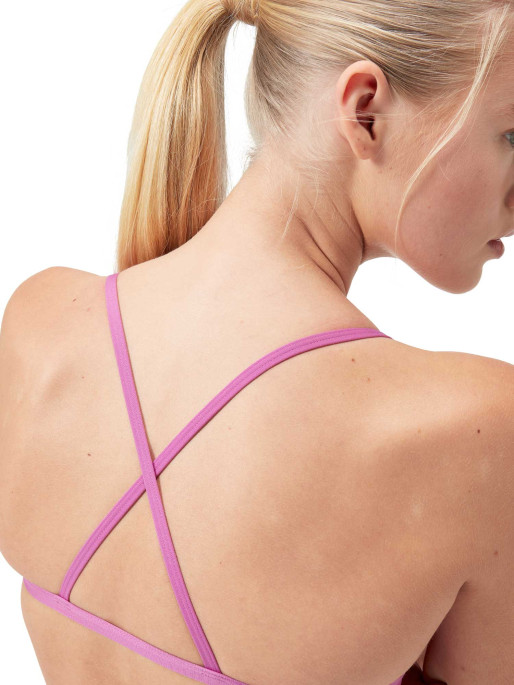 SPEEDO WOMENS ALLOVER DIGITAL CROSS BACK Bikini Top