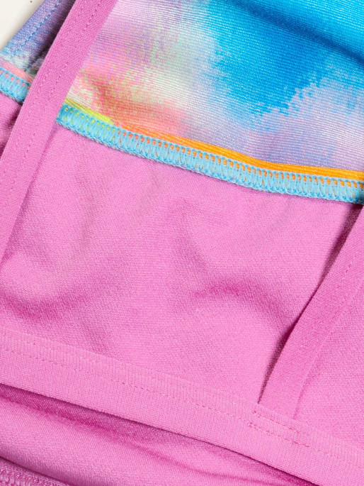 SPEEDO WOMENS ALLOVER DIGITAL CROSS BACK Bikini Top