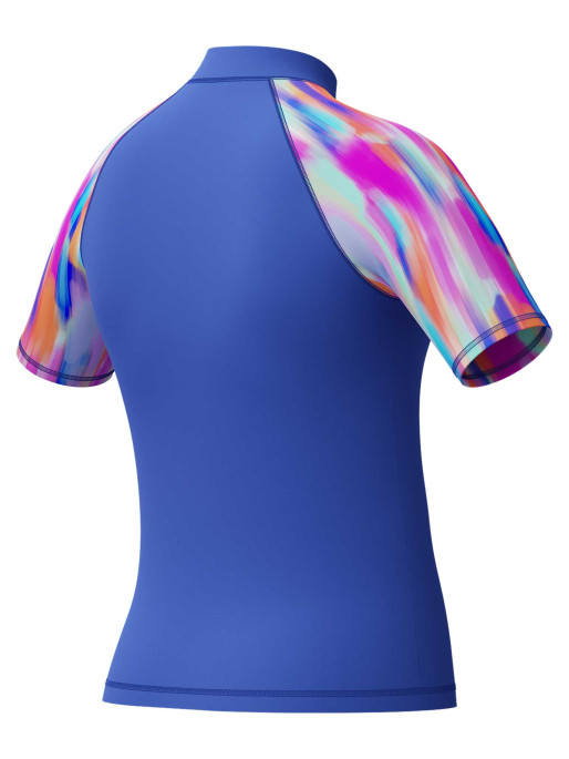 SPEEDO Παιδική Κοντομάνικη Μπλούζα GIRLS PRINTED SUN TOP