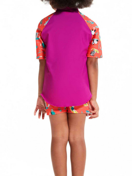 SPEEDO DIGITAL SHORT SLEEVE RASHTOP SET