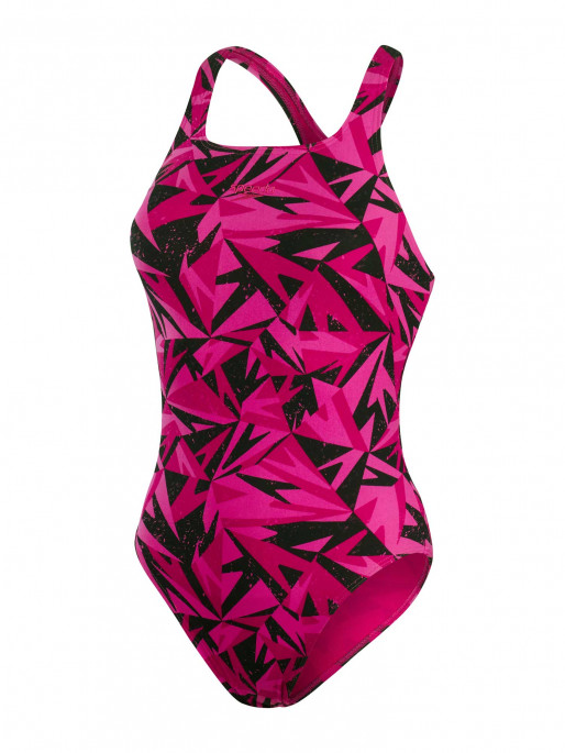 Speedo Womens Hyperboom Allover Medalist Swimsuit