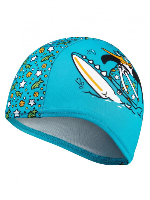 SPEEDO Dečija kapa za plivanje PRINTED POLYESTER CAP
