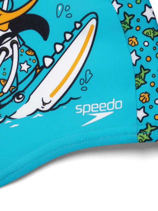 SPEEDO Dečija kapa za plivanje PRINTED POLYESTER CAP