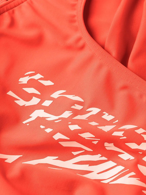 SPEEDO LOGO DEEP U-BK HI LEG 1PC AF Swimsuit