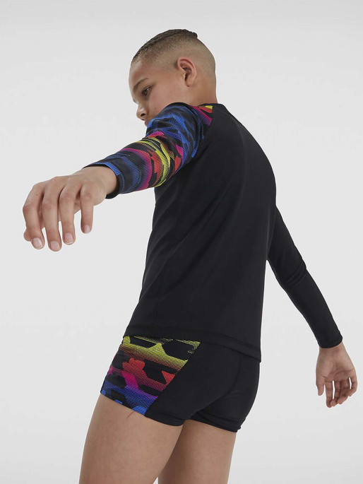 SPEEDO Παιδικό Αθλητικό Μαγιό Μπλούζα LS PRT RASH TOP JM