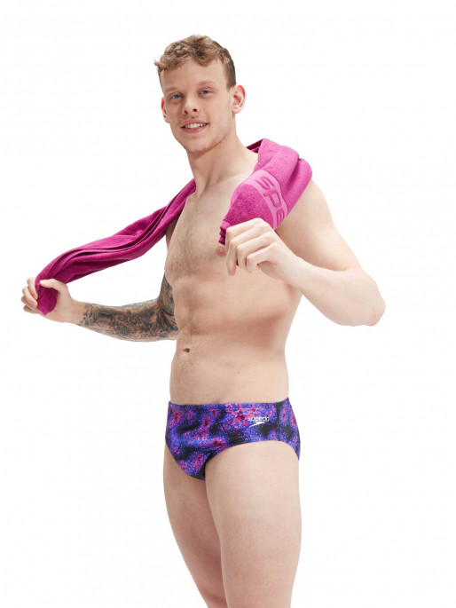 Speedo Allover 8 cm Swimming Brief Multicolor