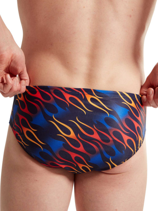 SPEEDO MENS 8CM ALLOVER DIGITAL BRIEF
