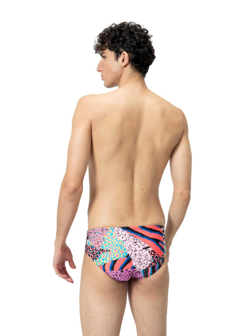 SPEEDO MENS 8CM ALLOVER DIGITAL BRIEF