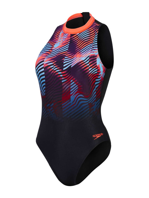 SPEEDO ZENSKI KUPACI KOSTIM SPEEDO WOMENS PRINTED HYDRASUIT Swimsuit