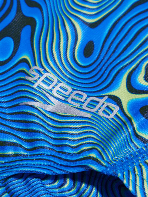 SPEEDO Ženski jednodelni kupaći kostim ALLOVER DIGITAL STARBACK