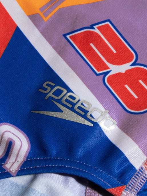 SPEEDO GIRLS ALLOVER DIGITAL VBACK Swimsuit