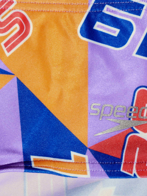 SPEEDO BOYS 13CM CLUB TRAINING ALLOVER BRIEF