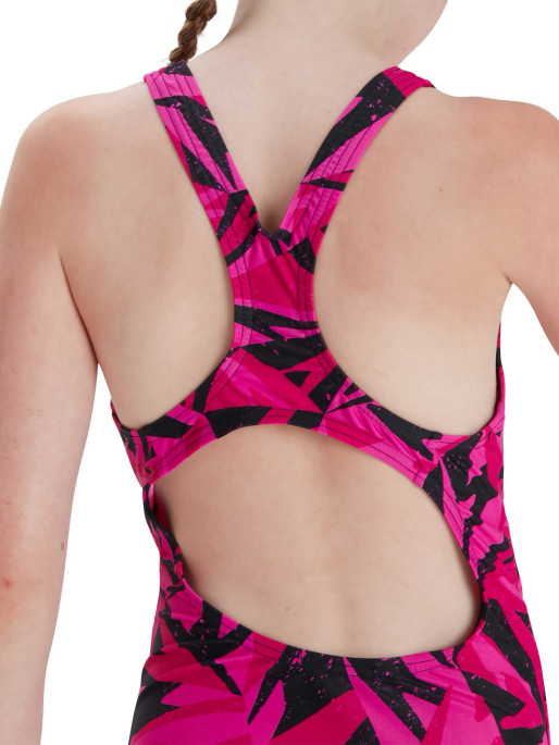 SPEEDO GIRLS HYPER BOOM ALLOVER MEDALIST Swimsuit