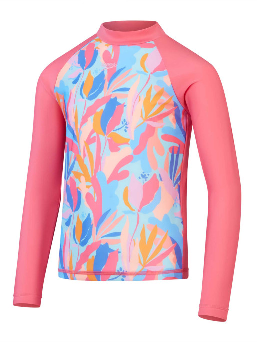 SPEEDO dečija bluza sa UV zaštitom GIRLS PRINTED TOP