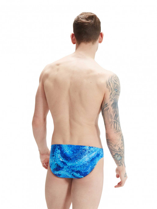 SPEEDO ALLOVER 7CM DIGITAL BRIEF
