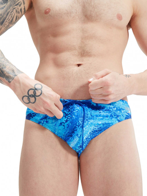 SPEEDO ALLOVER 7CM DIGITAL BRIEF