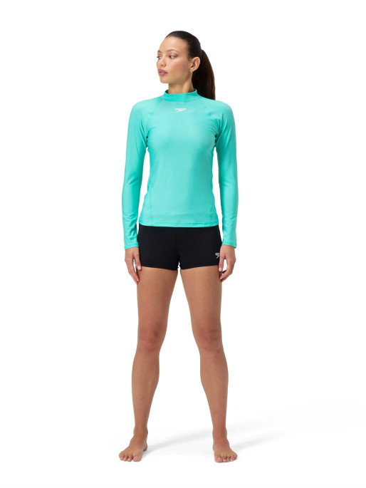SPEEDO WOMENS LONG SLEEVE RASH TOP