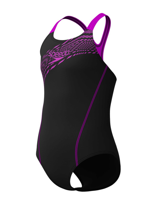 SPEEDO Girls' Medley Logo Medalist One-Piece Swimsuit