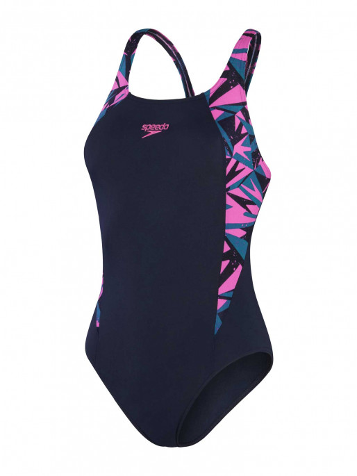 SPEEDO WOMENS HYPER BOOM SPLICE MUSCLEBACK Swimsuit