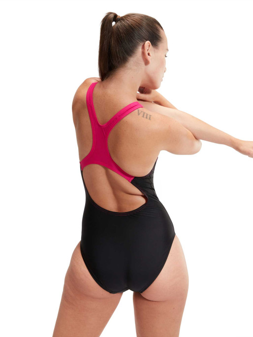 SPEEDO WOMENS MEDLEY LOGO Swimsuit