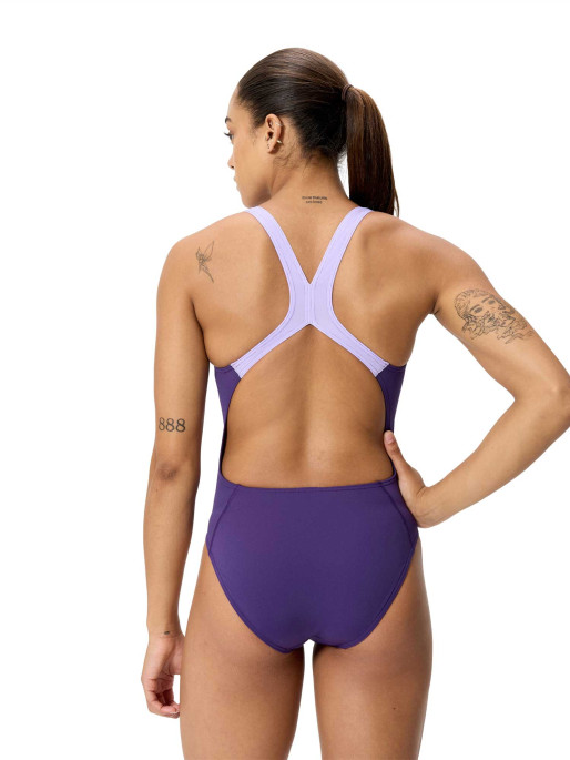 SPEEDO Цял бански FL SOLID POWERBACK AF