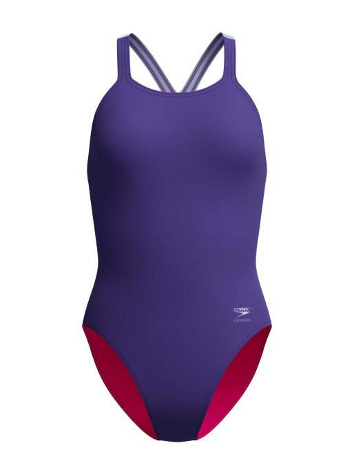 SPEEDO Цял бански FL SOLID POWERBACK AF