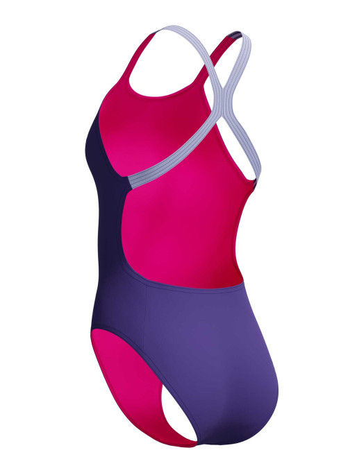 SPEEDO Цял бански FL SOLID POWERBACK AF