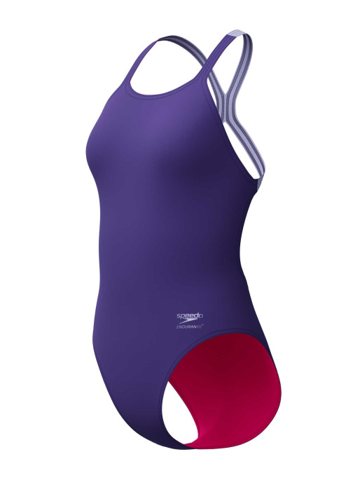 SPEEDO Цял бански FL SOLID POWERBACK AF