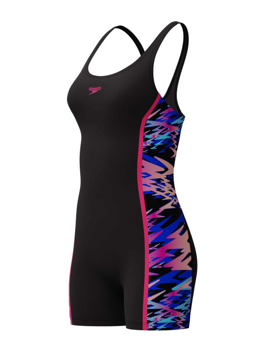 SPEEDO Цял бански HYPERBOOM SPLC MSBK LEGSUIT AF