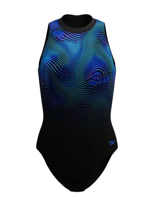 SPEEDO Цял бански PRINT HYDRASUIT 1PC AF