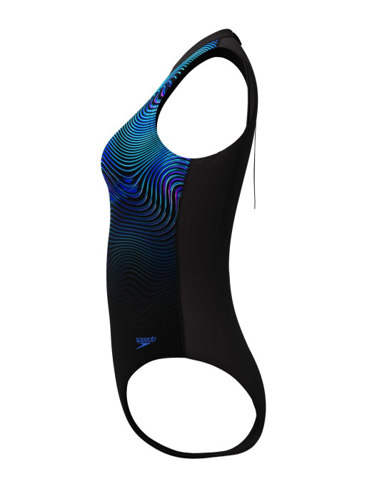 SPEEDO Цял бански PRINT HYDRASUIT 1PC AF