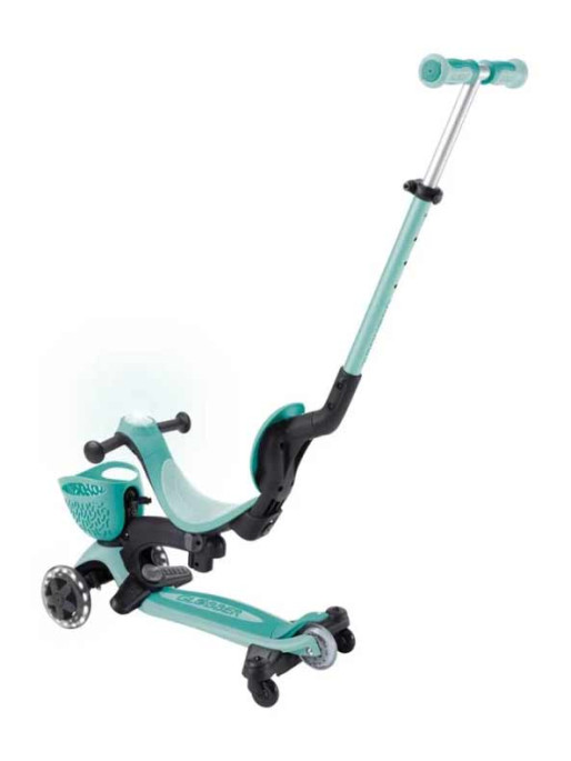 GLOBBER Тротинетка 5 в 1 BABY LEARN 360 FLASH LIGHTS