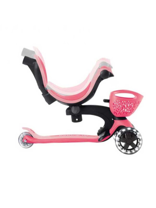 GLOBBER Тротинетка 5 в 1 BABY LEARN 360 FLASH LIGHTS