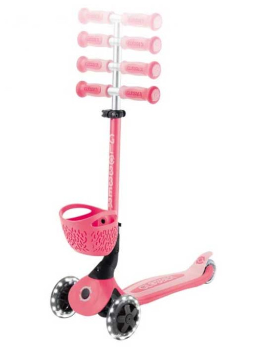 GLOBBER Тротинетка 5 в 1 BABY LEARN 360 FLASH LIGHTS