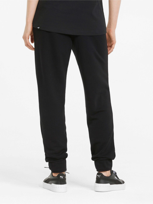 PUMA ESS+ Embroidery High-Waist Sports Pants