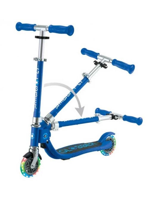 GLOBBER FLOW FOLDABLE JUNIOR LIGHTS Scoter