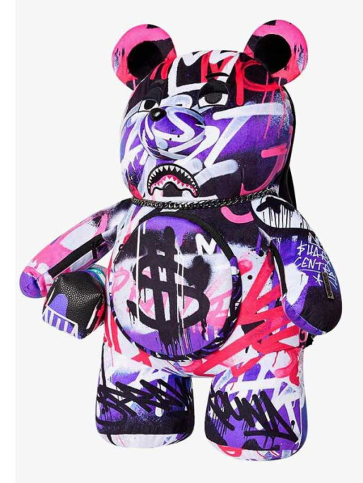 SPRAYGROUND Rucsac Vandal Couture Teddy Bear