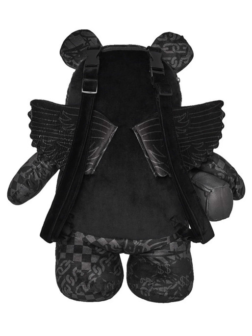 SPRAYGROUND Rucsac 3am Check Teddy Bear