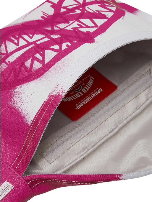 SPRAYGROUND Borseta de mijloc Pink Vandal