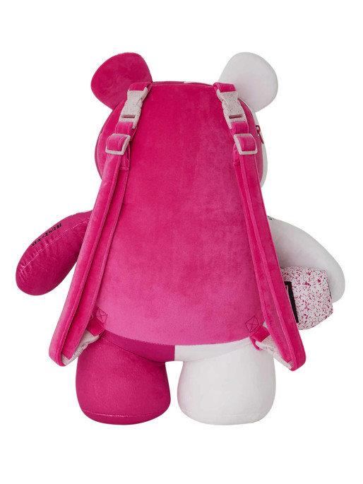 SPRAYGROUND Rucsac Pink Vandal Teddy Bear