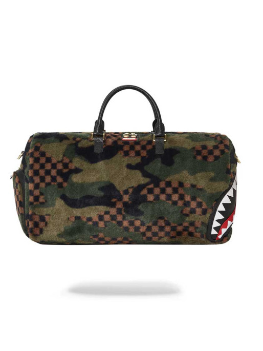 SPRAYGROUND Geanta Green 3 Am Fur