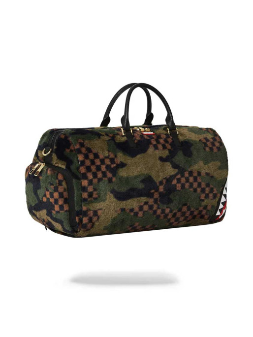 SPRAYGROUND Geanta Green 3 Am Fur