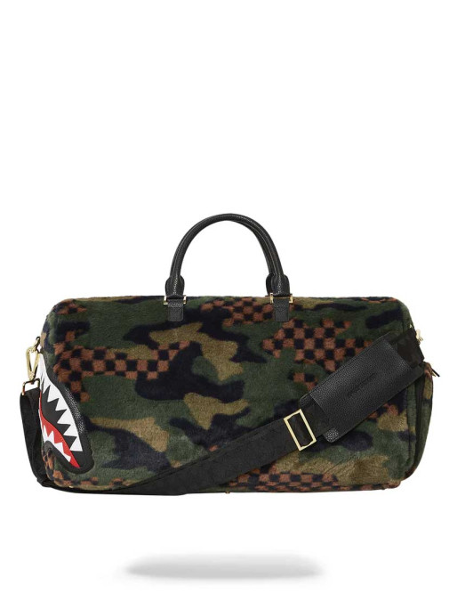 SPRAYGROUND Geanta Green 3 Am Fur
