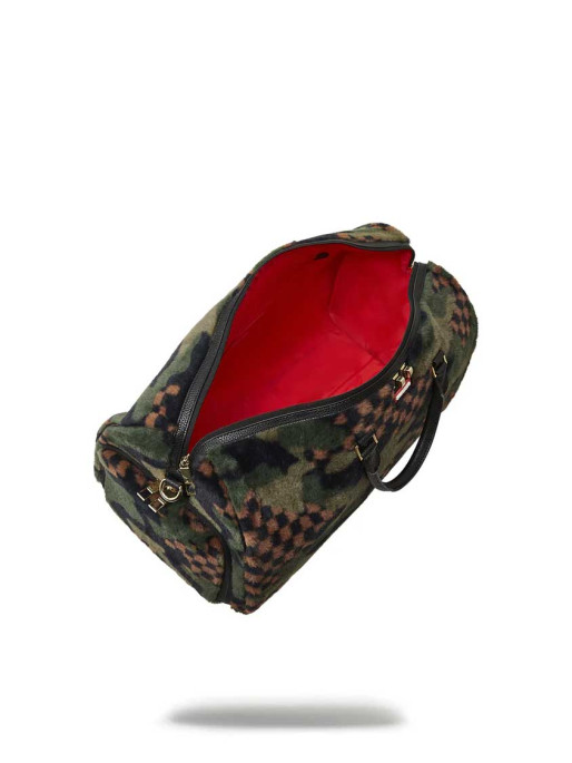 SPRAYGROUND Geanta Green 3 Am Fur