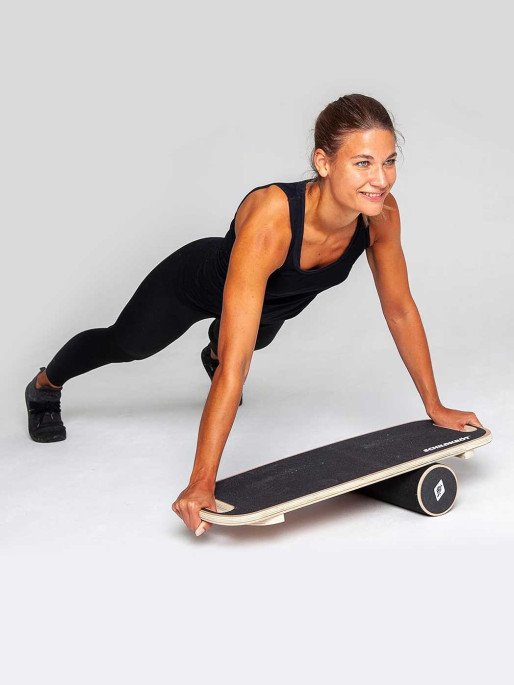 FUN SPORTS Дървен баланс борд - 74 х 28 см