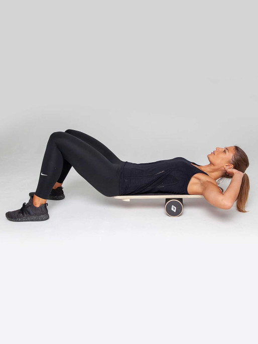 FUN SPORTS Дървен баланс борд - 74 х 28 см