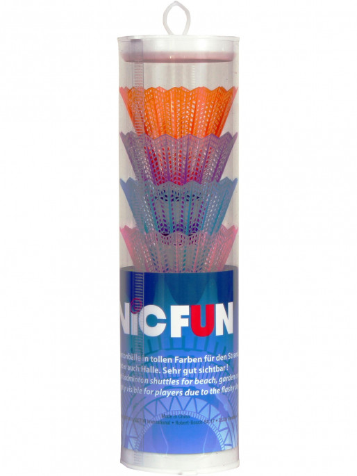 VICTOR Φτερά Badminton VICFUN - 6 τεμ.