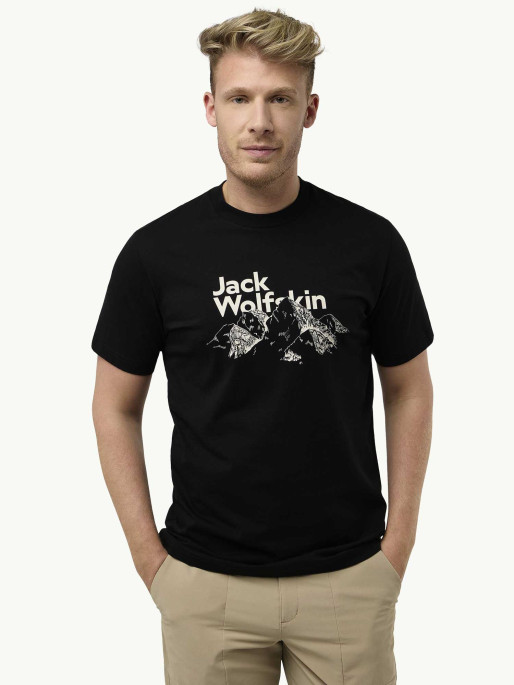 JACK WOLFSKIN Κοντομάνικη Μπλούζα BERGBLICK T M