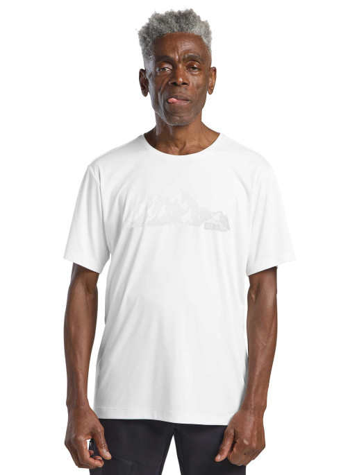 JACK WOLFSKIN Κοντομάνικη Μπλούζα PEAK GRAPHIC T M